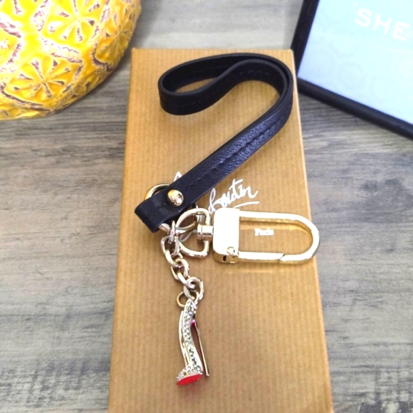 Authentic Christian Louboutin Bag Charm /Keyring - Picture 1 of 8